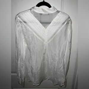 Karen Millen Lydia Silk Cotton Woven Blouse